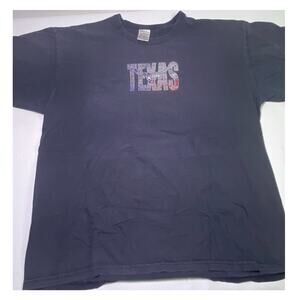TEXAS Men's T-Shirt Size XL Organic Cotton SOS From Texas